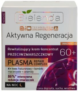 Bielenda Active Regeneration 60+ crema regeneratoare de noapte antirid