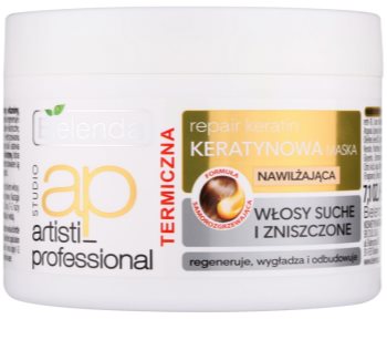 Bielenda Artisti Professional Repair Keratin regenerační a hydratační maska pro suché a poškozené vlasy