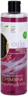 Bielenda Aphrodisiac Love Yohimbine, Ylang-Ylang & Rose Badeöl mit ätherischen Öl