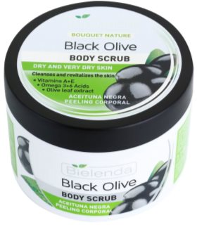Bielenda Black Olive Körperpeeling für trockene und sehr trockene Haut