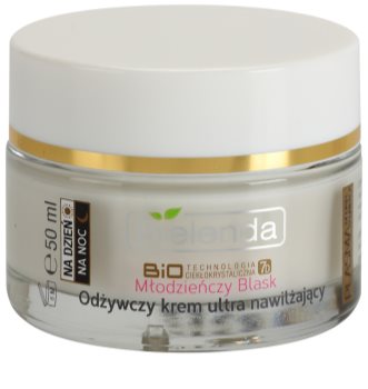 Bielenda BioTech 7D Youthful Glow nährende und feuchtigkeitsspendende Creme für trockene bis empfindliche Haut
