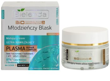 Bielenda BioTech 7D Youthful Glow matirajuća krema s hidratacijskim učinkom