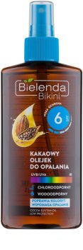 Bielenda Bikini Cocoa óleo bronzeador em cápsulas SPF 6