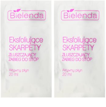 Bielenda Comfort+ meias esfoliante para suavizar e hidratar a pele dos pés