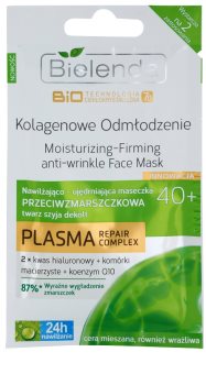 Bielenda BioTech 7D Collagen Rejuvenation 40+ hydratační a zpevňující maska proti vráskám