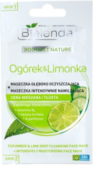 Bielenda Cucumber&Lime maska za čišćenje s hidratacijskim učinkom