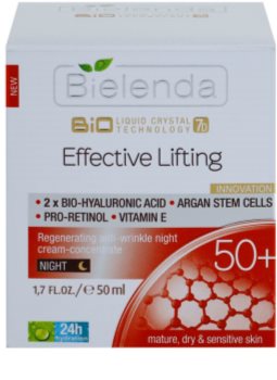 Bielenda Effective Lifting Herstellende Nachtcrème tegen Rimpels