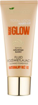 Bielenda Total Look Make-up Nude Glow fondotinta liquido illuminante