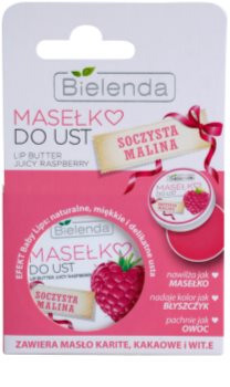 Bielenda Juicy Raspberry pflegende Butter für die Lippen