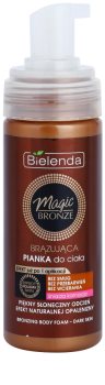 Bielenda Magic Bronze mousse de bronzeamento para peles claras
