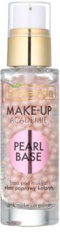 Bielenda Make-Up Academie Pearl Base base de teint à la rose pour une apparence saine