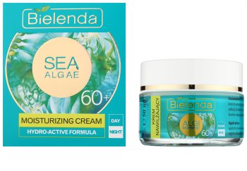Bielenda Sea Algae Moisturizing Creme gegen tiefe Falten 60+