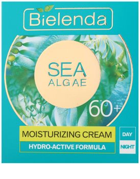 Bielenda Sea Algae Moisturizing Crème tegen Diepe Rimpels 60+