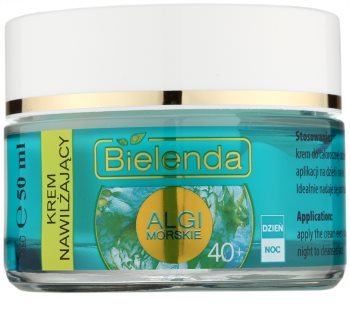 Bielenda Sea Algae Moisturizing crema contro i primi segni di invecchiamento della pelle 40+