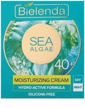 Bielenda Sea Algae Moisturizing crema contro i primi segni di invecchiamento della pelle 40+
