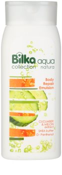 Bilka Aqua Natura regenerierende Bodyemulsion mit feuchtigkeitsspendender Wirkung
