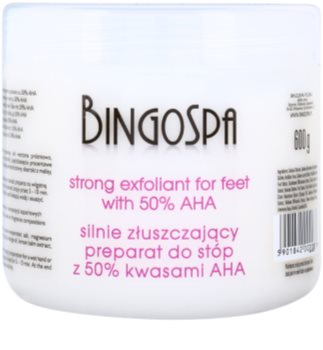 BingoSpa A.H.A. Alpha Hydroxy Acids Peeling für die Füße mit Intensivwirkung