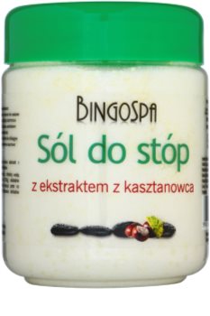 BingoSpa Chestnut Badesalz für Füße mit Neigung zu Schwellungen und Krampfadern