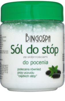 BingoSpa Mint Badesalz für Füße mit Neigung zu erhöhtem Schwitzen