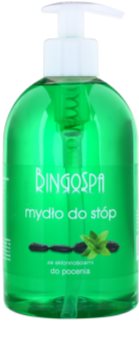 BingoSpa Mint flüssige Seife für die Füße mit Neigung zum Schwitzen