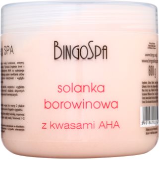 BingoSpa Peat sanftes Badesalz mit A.H.A. (Alpha-Hydroxydcarbonsäuren)