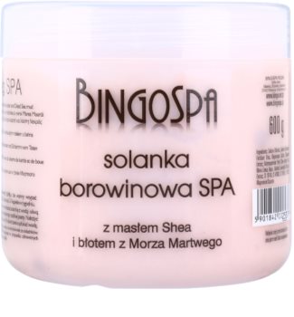 BingoSpa Peat sanftes Badesalz mit Sheabutter und Schlamm aus dem Toten Meer