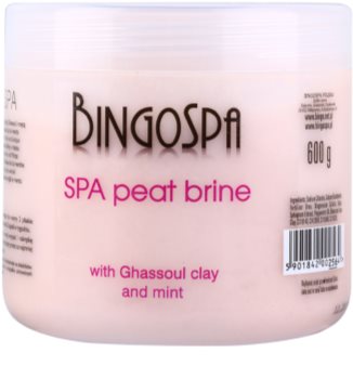 BingoSpa Peat sanftes Badesalz mit marokkanischem Tonmineral und Mate
