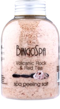 BingoSpa Volcanic Rock & Red Tea Peeling-Salz für den Körper