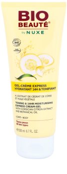 Bio Beauté by Nuxe Body tonisierende und hydratisierende Gelcreme mit Extrakten von korischer Zitrone und botanischem Öl