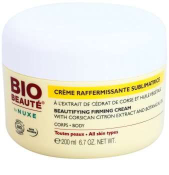 Bio Beauté by Nuxe Body spevňujúci telový krém s extraktmi korzického citrónu a botanickým olejom