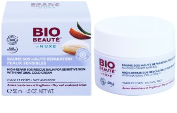 Bio Beauté by Nuxe High Nutrition bálsamo SOS regenerador para peles sensíveis com teor de cold cream