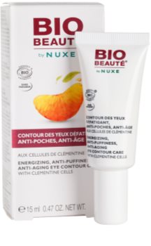 Bio Beauté by Nuxe Moisturizers soin énergisant contour des yeux aux cellules de clémentine