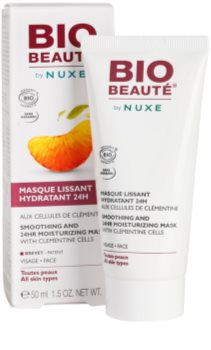 Bio Beauté by Nuxe Moisturizers nawilżająca maseczka wygładzająca z miąższem z klementynek