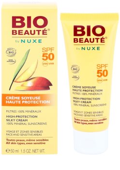 Bio Beauté by Nuxe Sun Care Mineral Protection Cream for Face and Sensitive Areas SPF 50