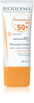 Bioderma Photoderm AR крем для засмаги у солярії з бронзером SPF 50+
