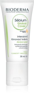 Bioderma Sébium Global Cover intensive deckende Tönungspflege für Haut mit Neigung zu Akne