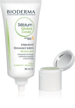Bioderma Sébium Global Cover інтенсивний тональний догляд для шкіри зі схильністю до акне