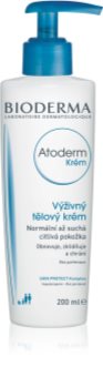 Bioderma Atoderm vyživující tělový krém pro normální až suchou citlivou pokožku bez parfemace