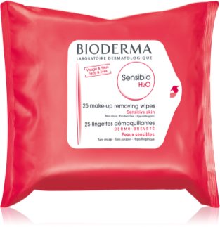 Bioderma Sensibio H2O toalhitas de limpeza para pele sensível