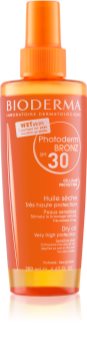 Bioderma Photoderm Bronz spray cu ulei uscat protector SPF 30