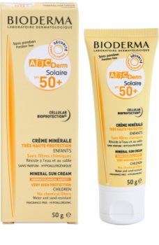 Bioderma ABC Derm Solaire μεταλλική αντηλιακή κρέμα SPF 50+