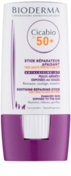 Bioderma Cicabio καταπραϋντική και ανανεωτική φροντίδα SPF 50+ roll - on
