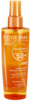 Bioderma Photoderm Bronz suchý olej na opalování SPF 50+