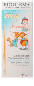 Bioderma Photoderm Kid mlieko na opaľovanie SPF 50+