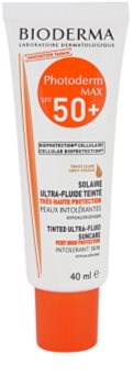 Bioderma Photoderm Max crema de protectie solara nuantatoare SPF 50+