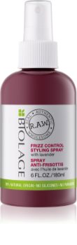 Biolage RAW Styling spray a rakoncátaln haj ellen levendulával