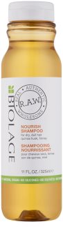 Biolage RAW Nourish tápláló sampon a száraz és durva hajra