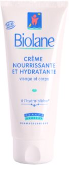Biolane Baby Care nährende und feuchtigkeitsspendende Creme für Körper und Gesicht