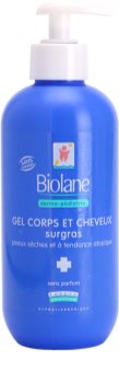 Biolane Dermo-Pediatrics sanftes Reinigungsgel für Körper und Haare