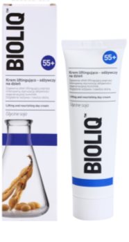 Bioliq 55+ Voedende Crème met Lifting Effect voor Intensief Herstel en Stevigheid van de Huid